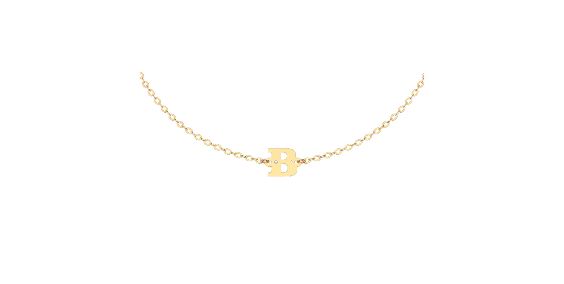 Diamond bracelet Classic Big B