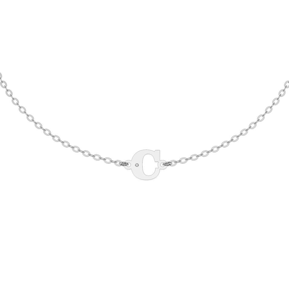 Diamond bracelet Classic Big C