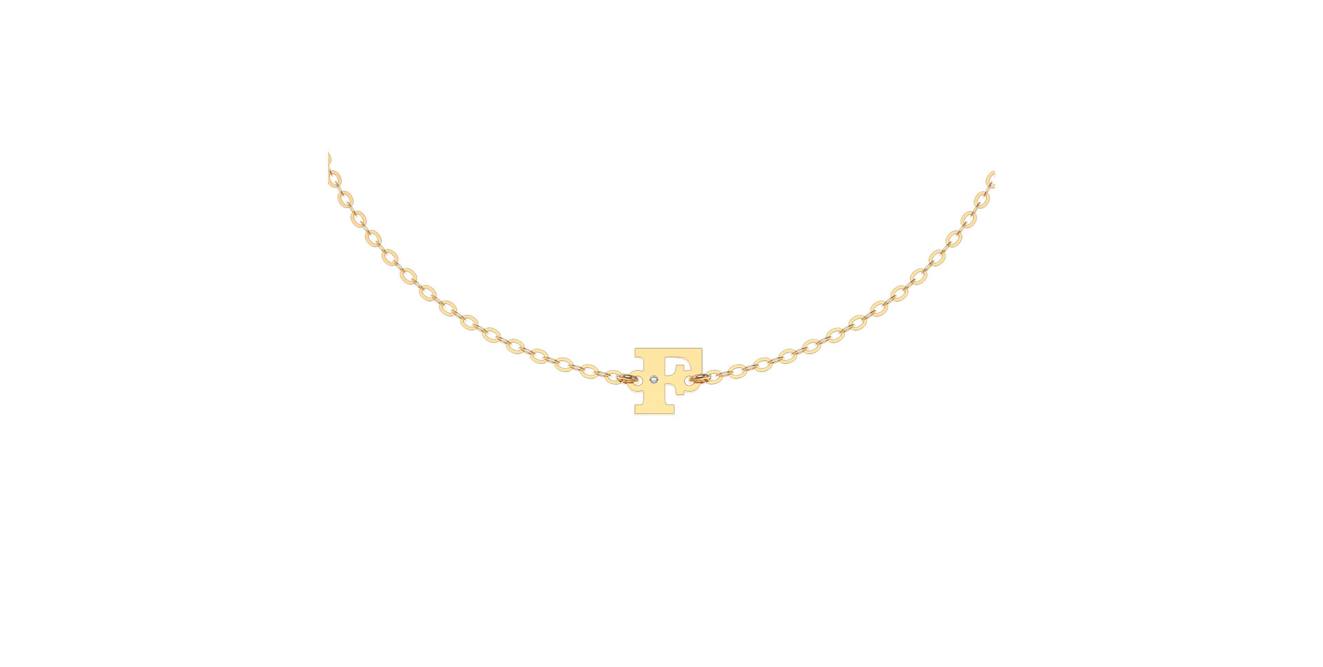 Diamond bracelet Classic Big F