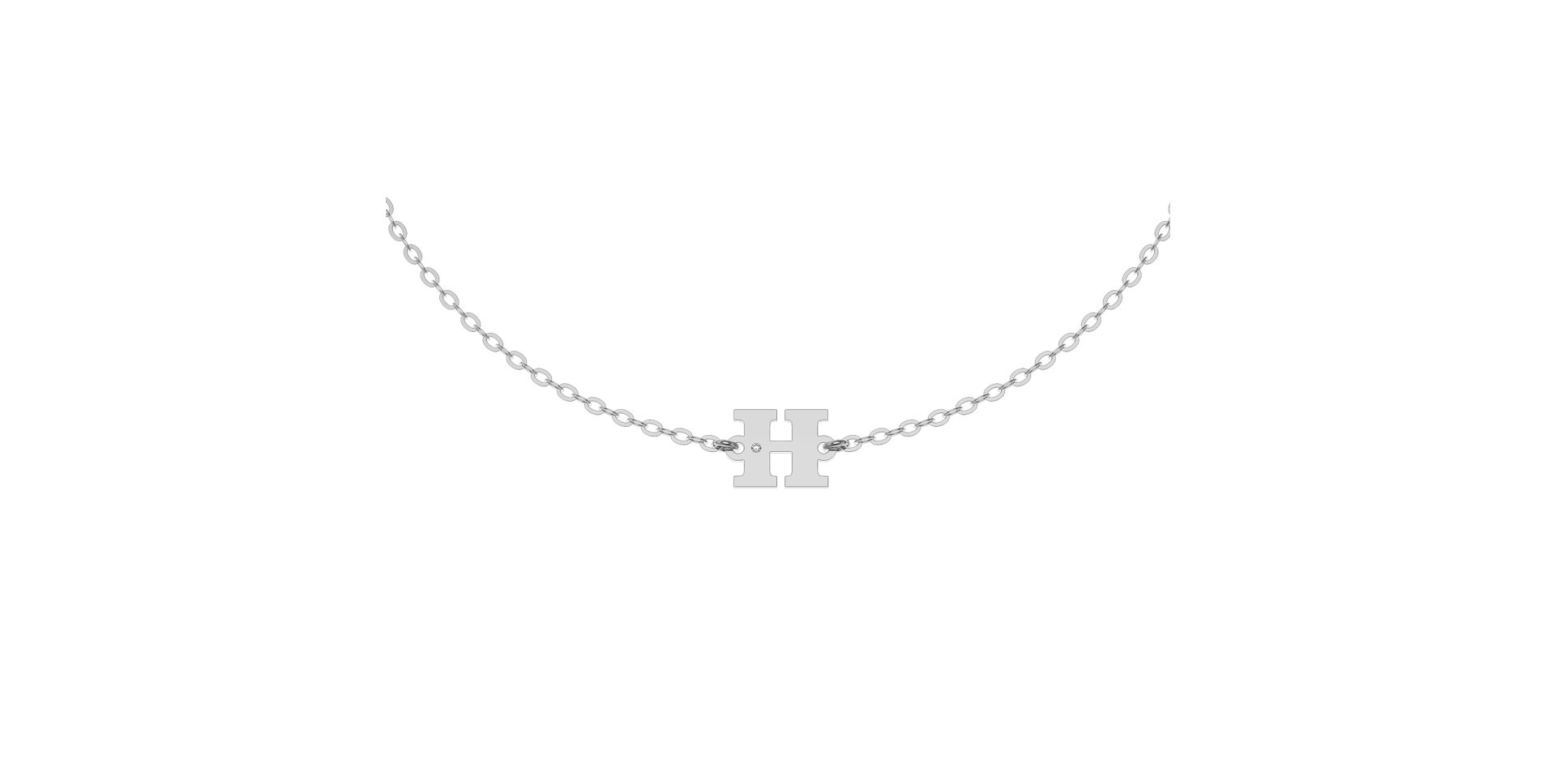 Diamond bracelet Classic Big H