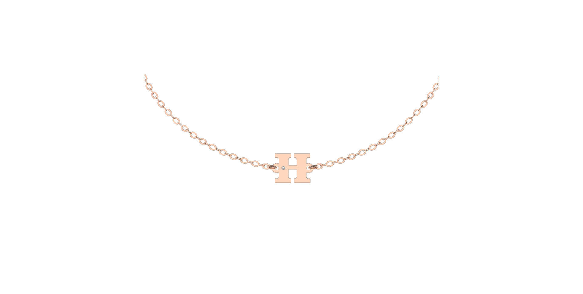 Diamond bracelet Classic Big H