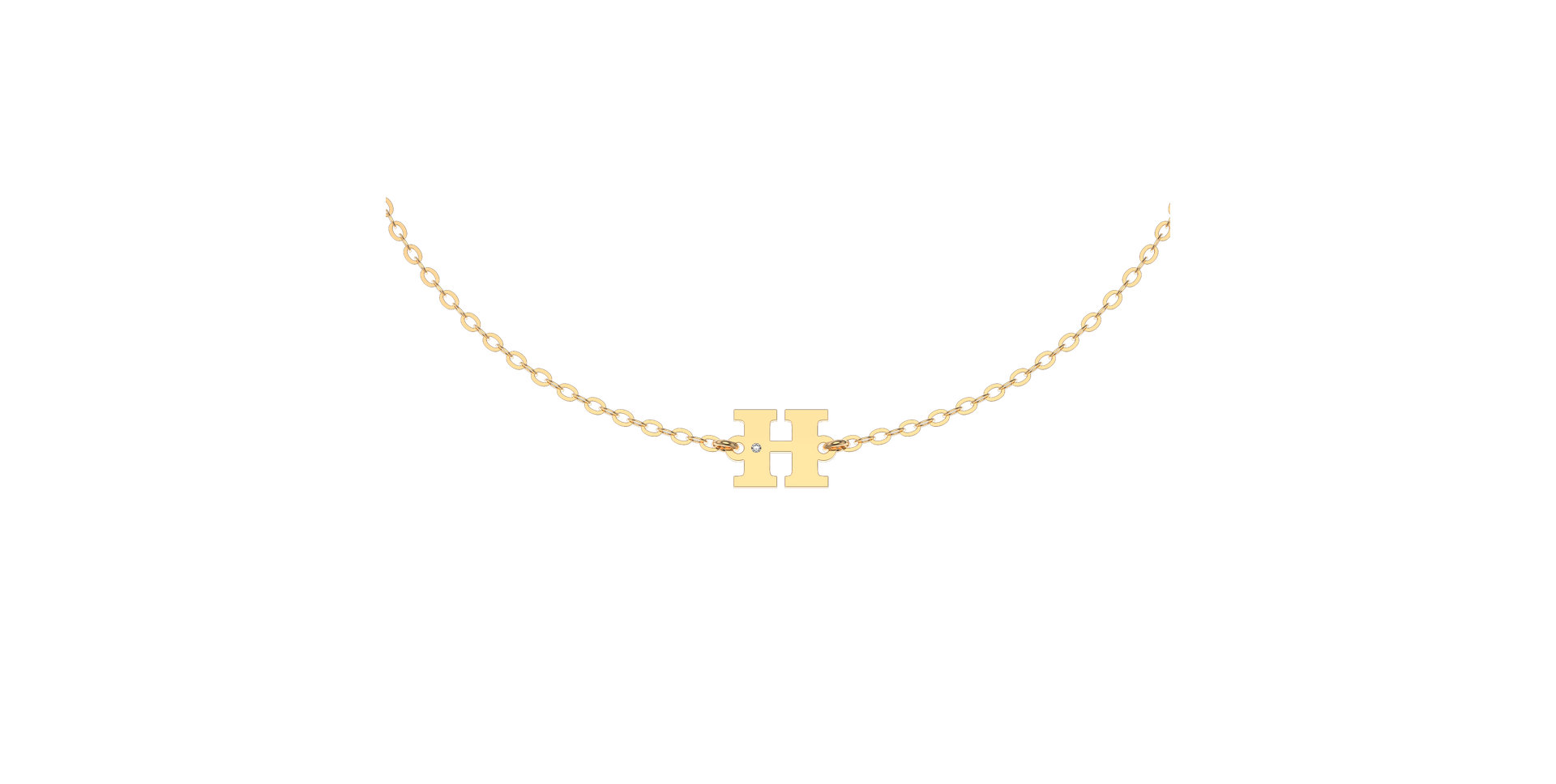 Diamond bracelet Classic Big H