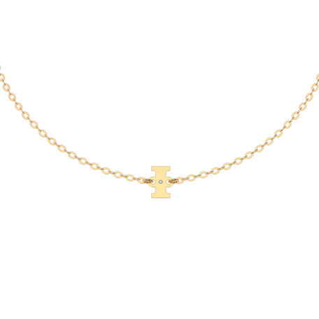 Diamond bracelet Classic Big I