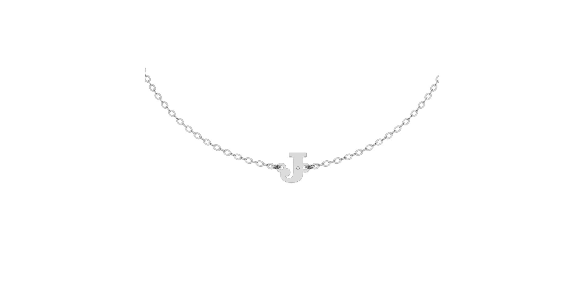 Diamond bracelet Classic Big J