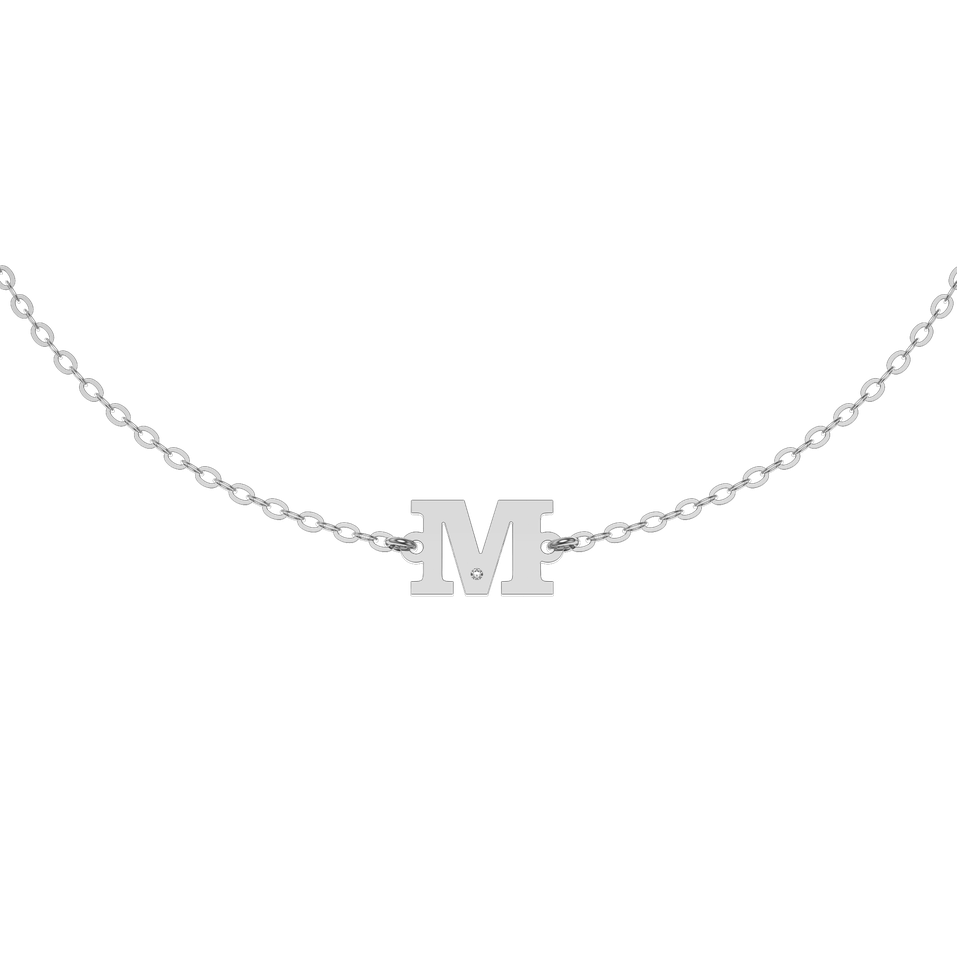 Diamond bracelet Classic Big M