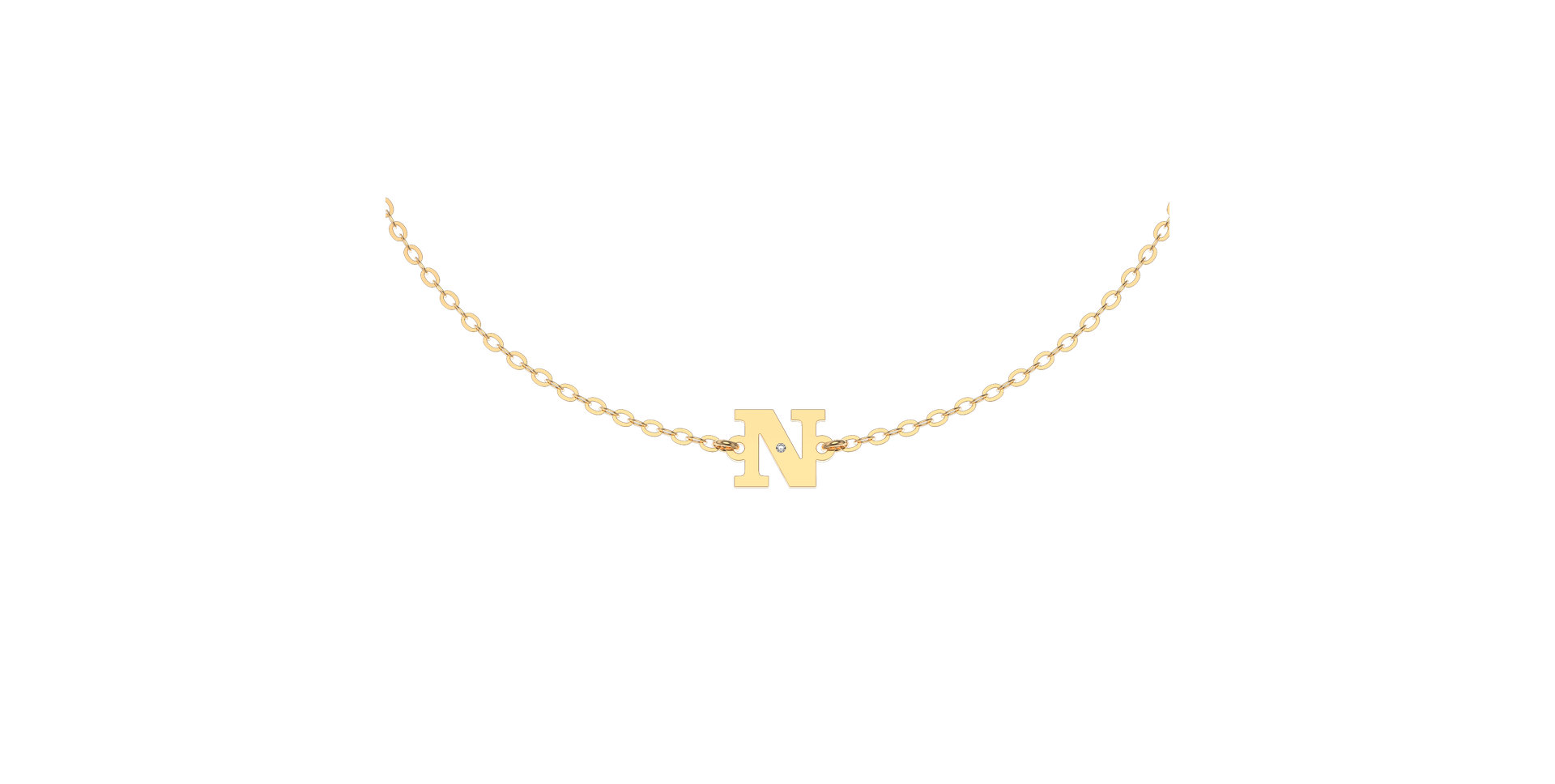 Diamond bracelet Classic Big N