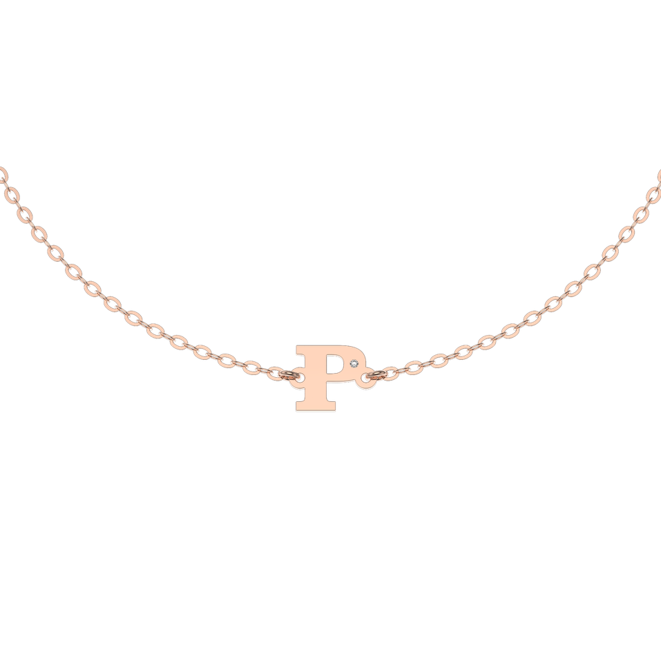 Diamond bracelet Classic Big P