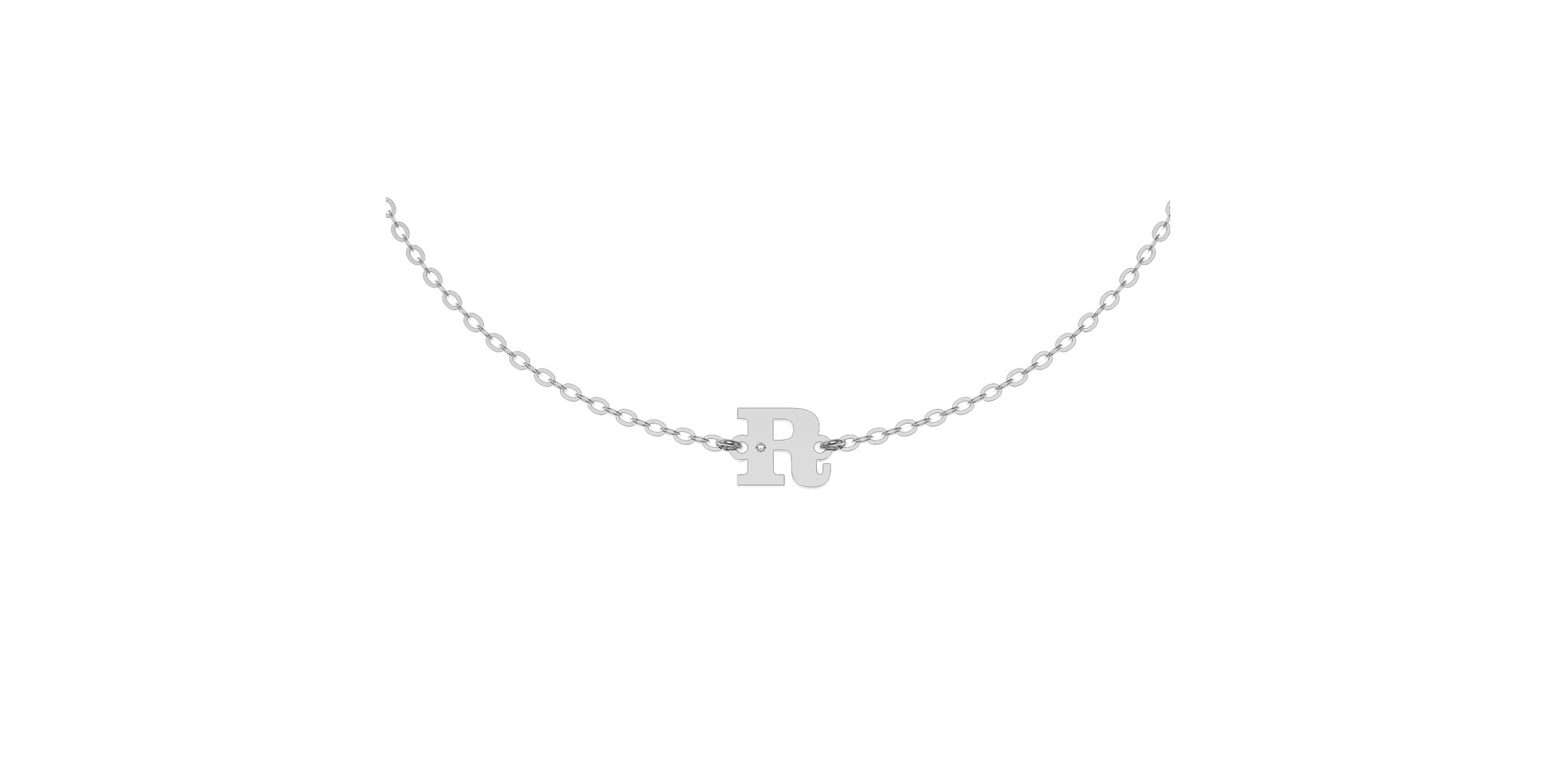 Diamond bracelet Classic Big R