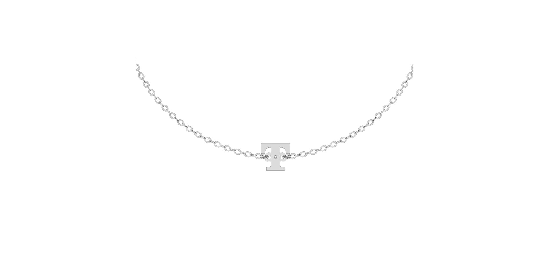 Diamond bracelet Classic Big T