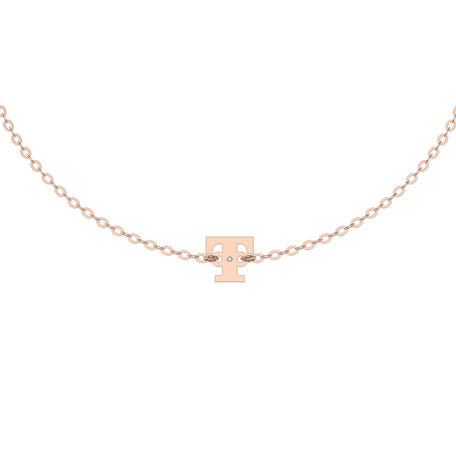 Diamond bracelet Classic Big T