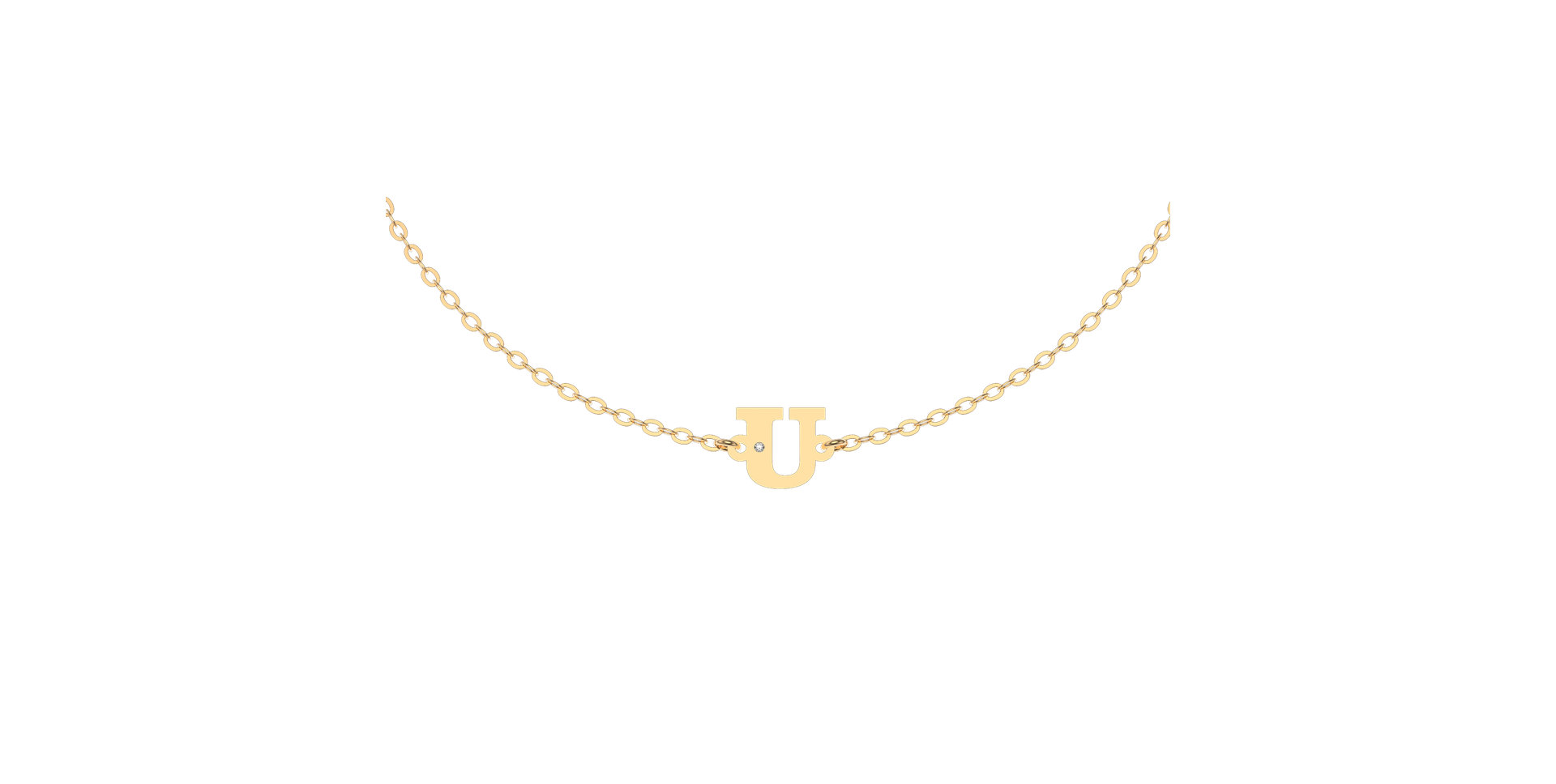 Diamond bracelet Classic Big U