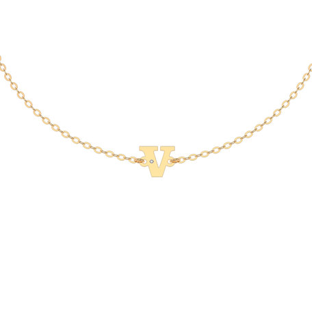 Diamond bracelet Classic Big V