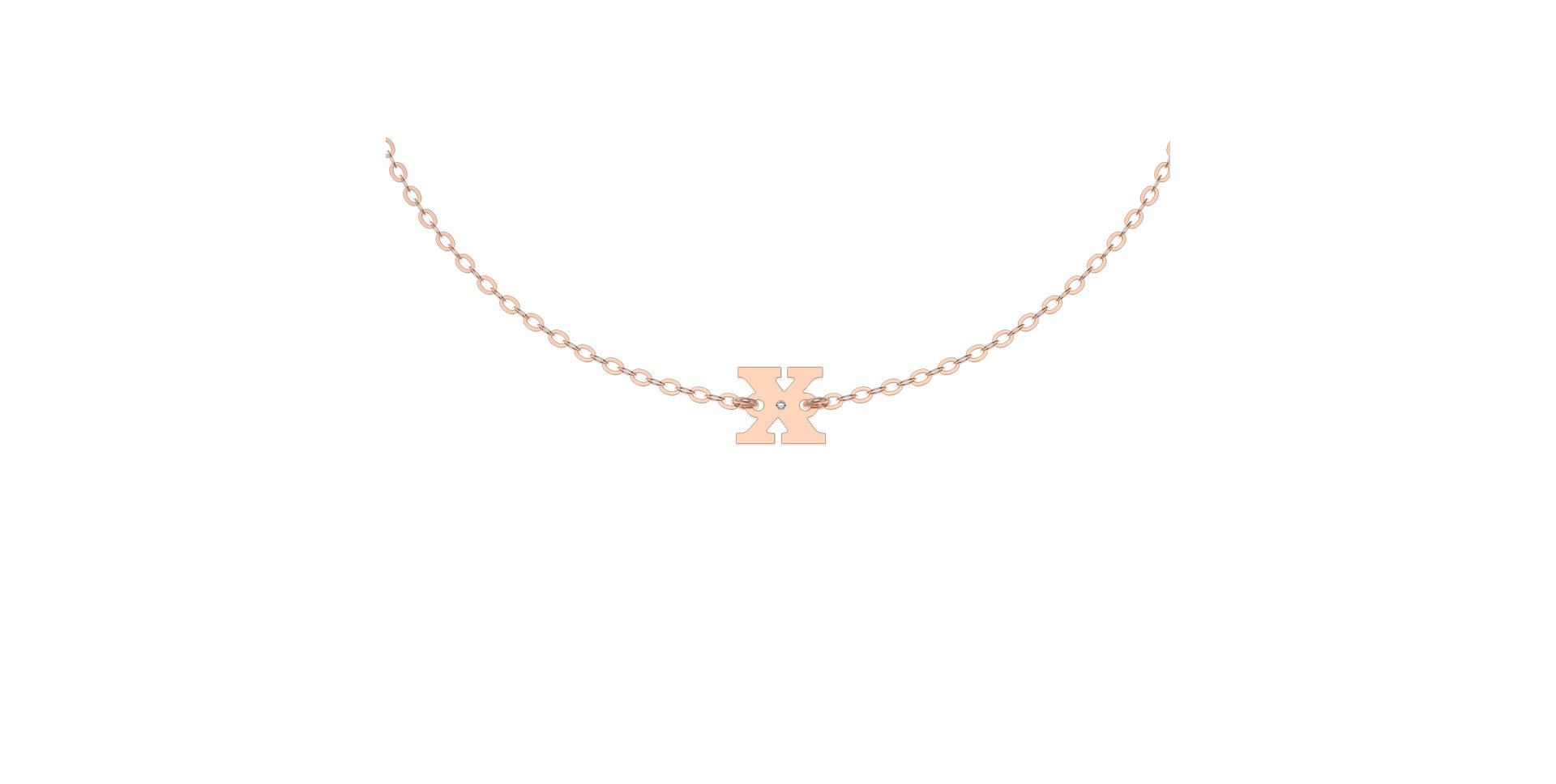 Diamond bracelet Classic Big X