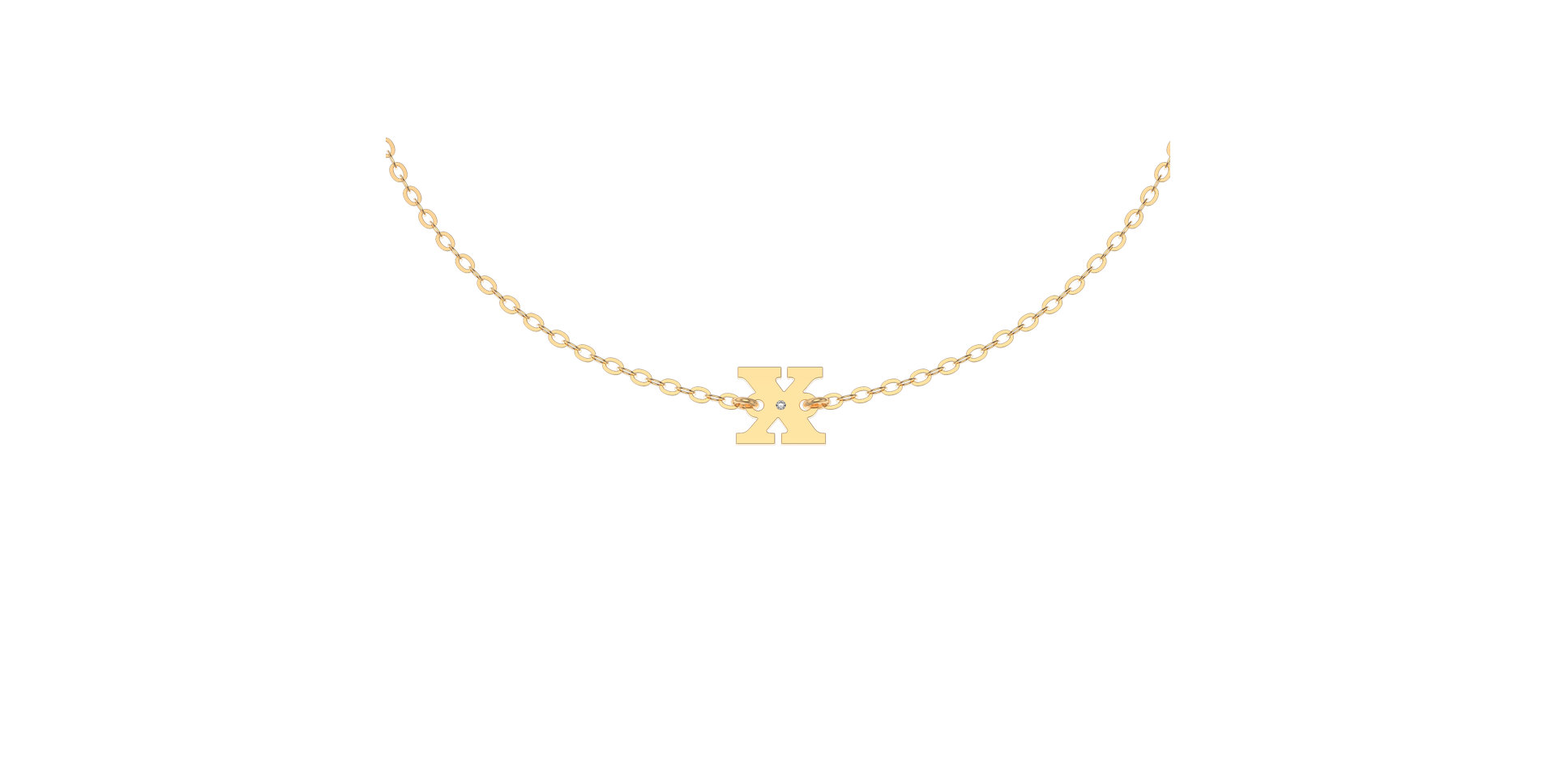 Diamond bracelet Classic Big X