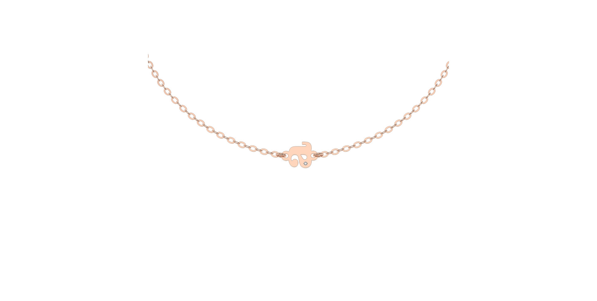 Diamond bracelet Classic Little A