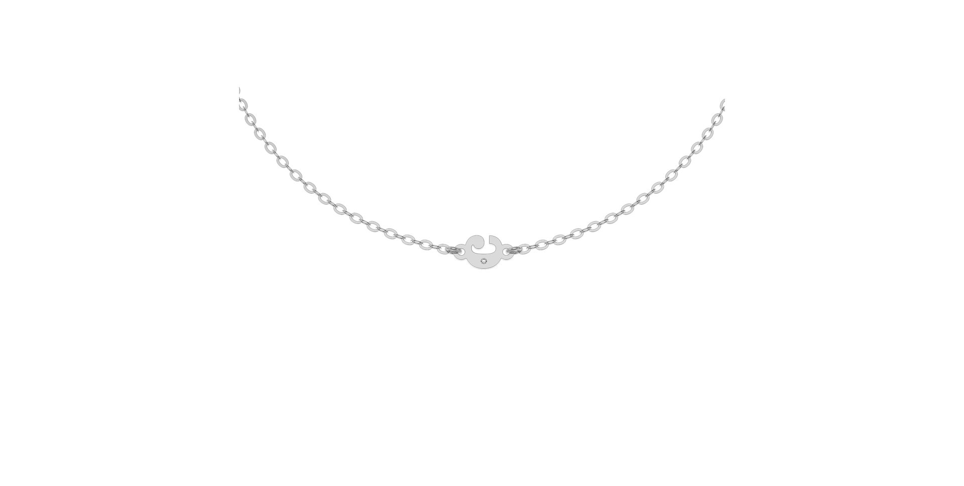 Diamond bracelet Classic Little C