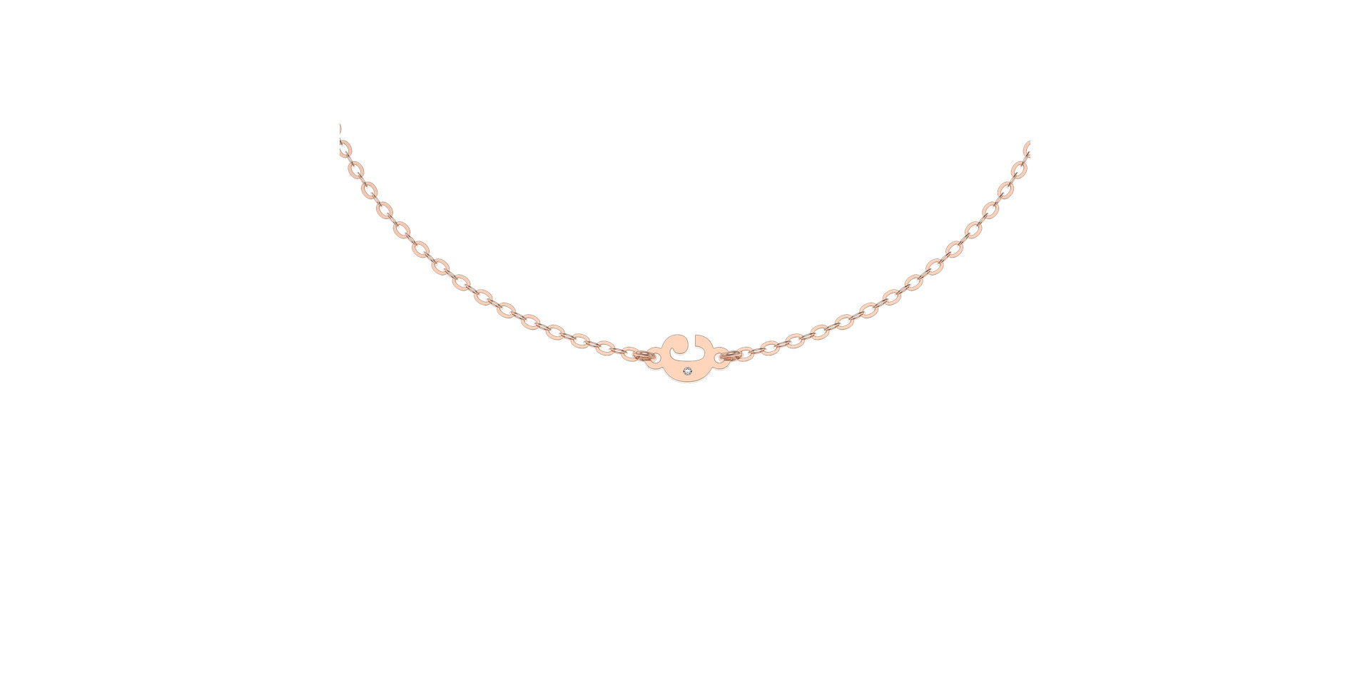 Diamond bracelet Classic Little C