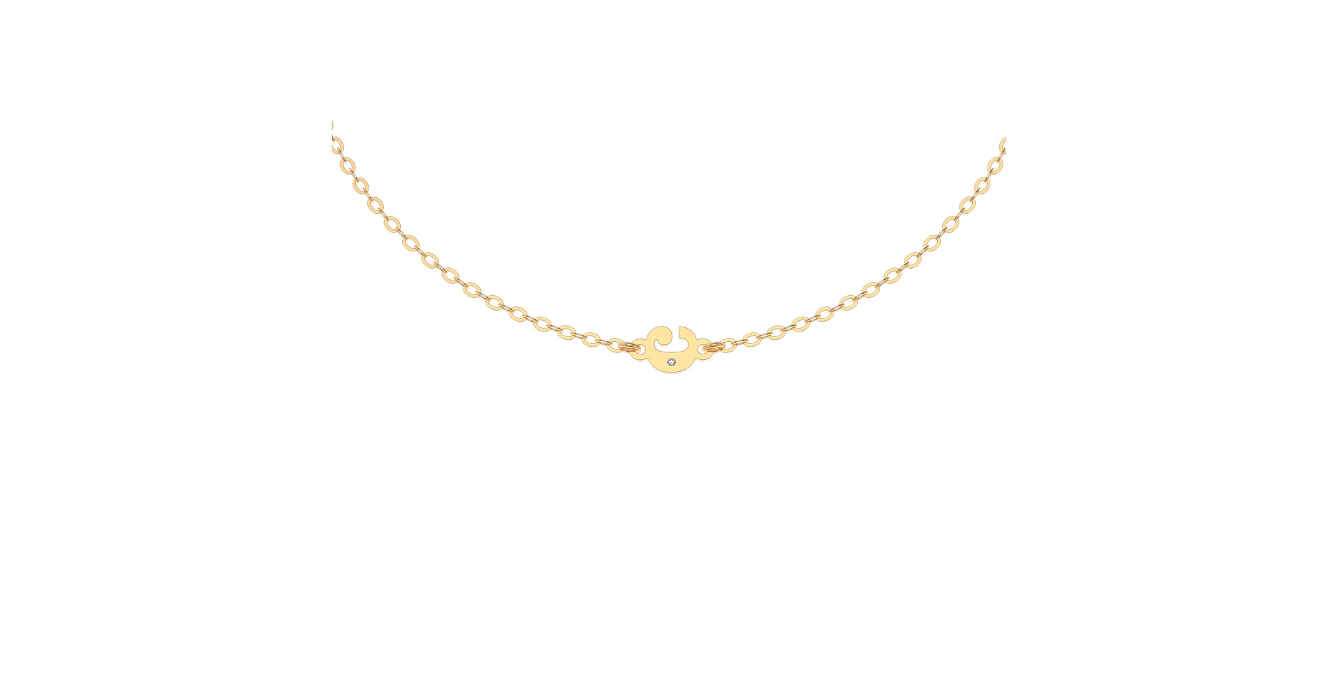 Diamond bracelet Classic Little C