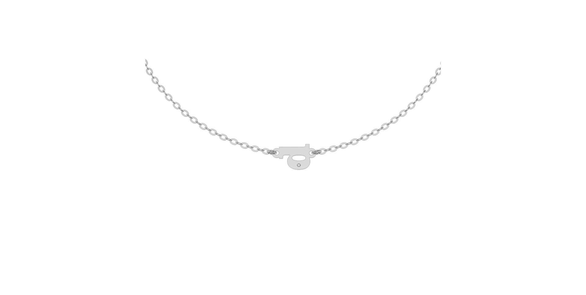 Diamond bracelet Classic Little D