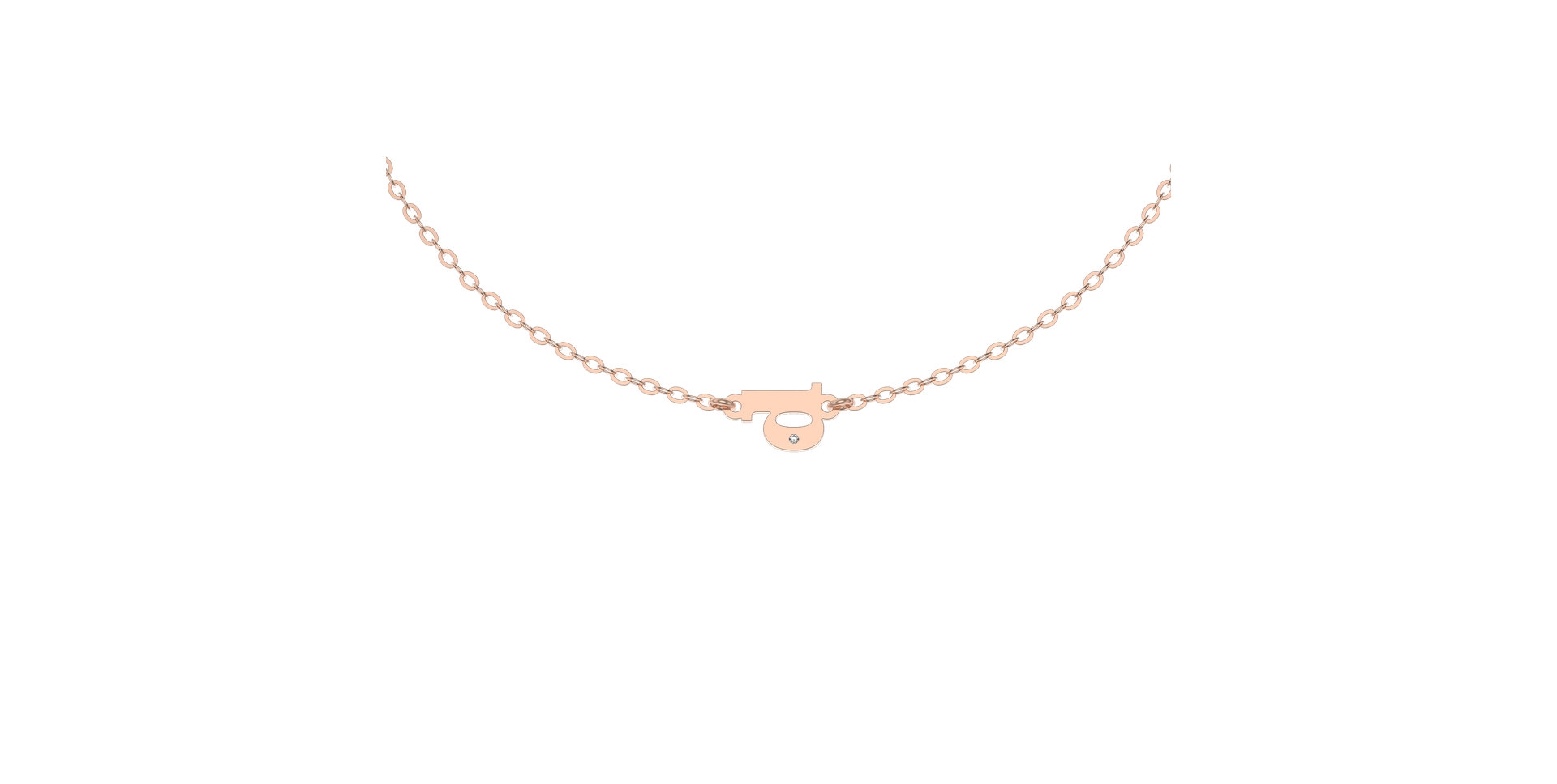 Diamond bracelet Classic Little D