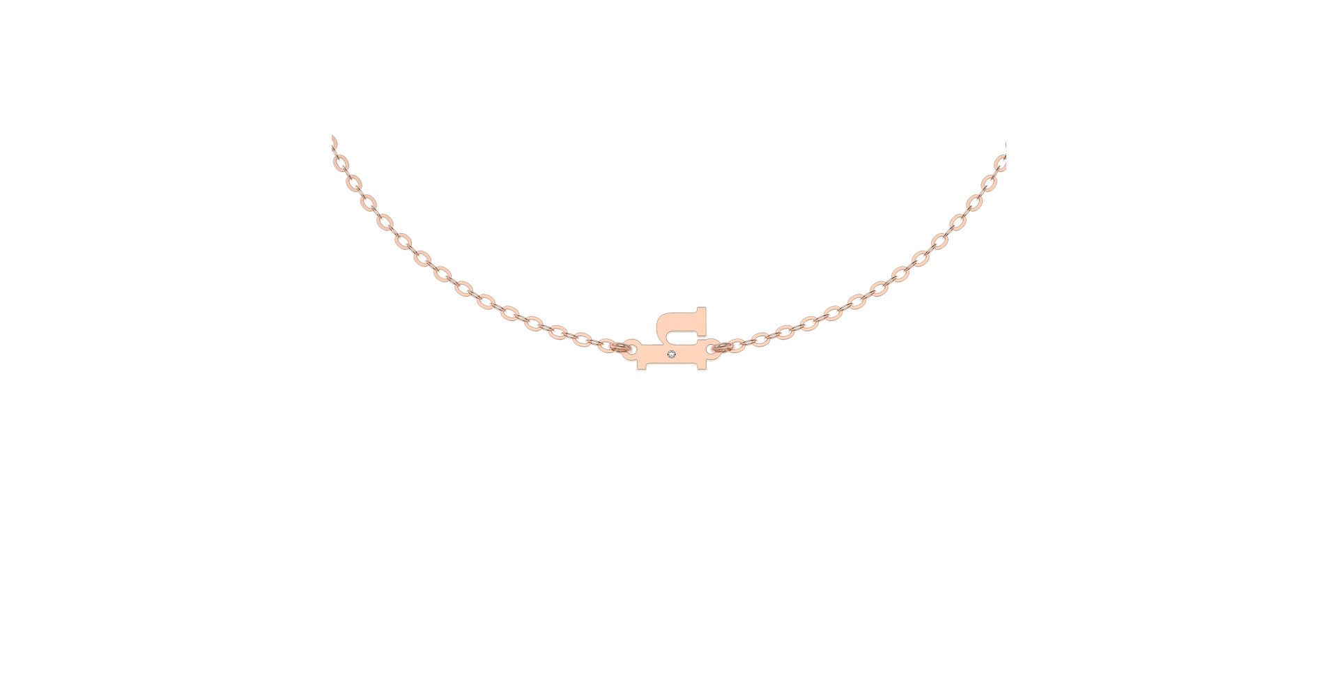 Diamond bracelet Classic Little H