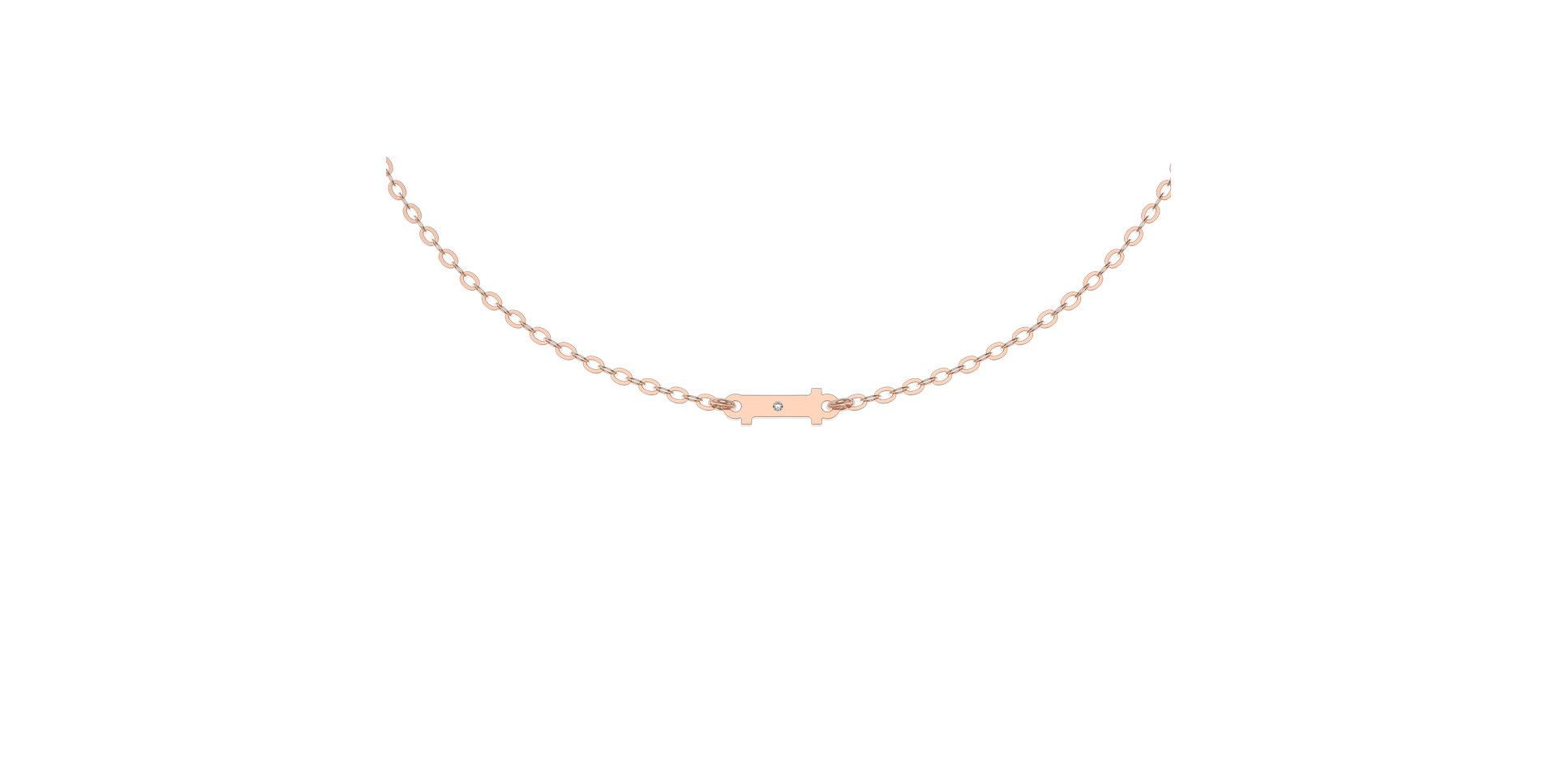 Diamond bracelet Classic Little L