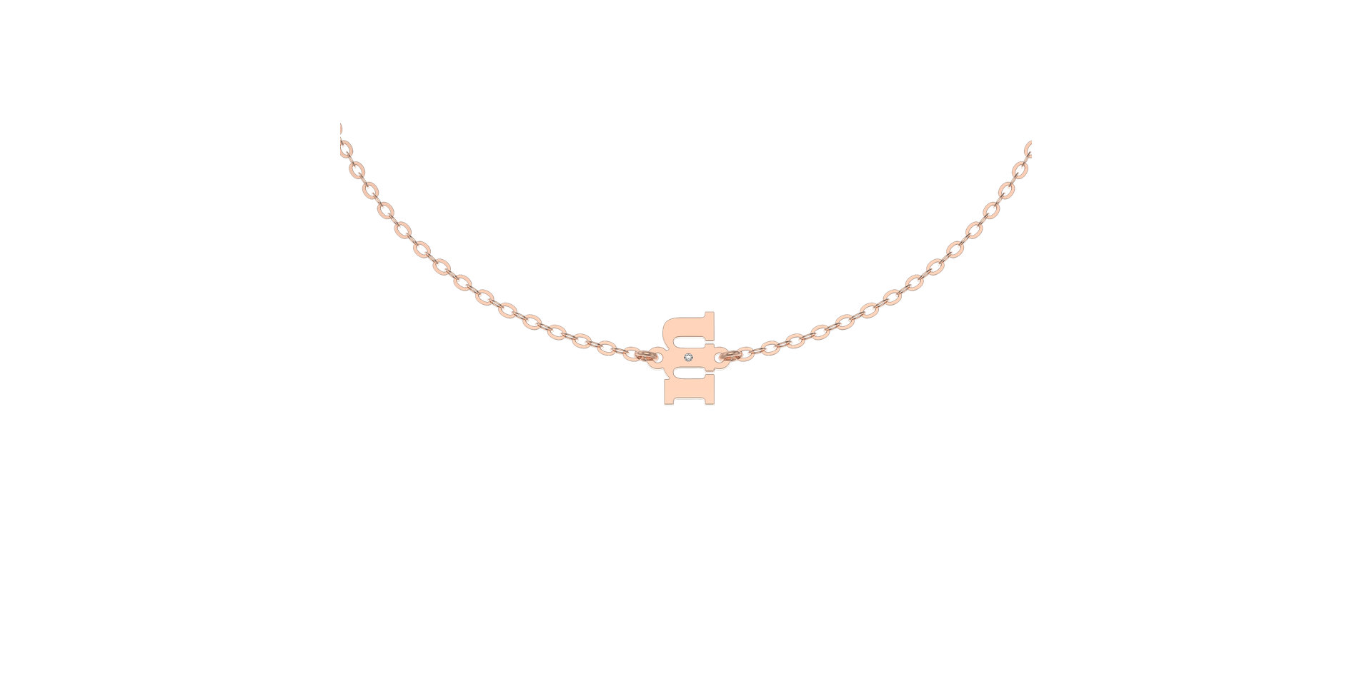 Diamond bracelet Classic Little M