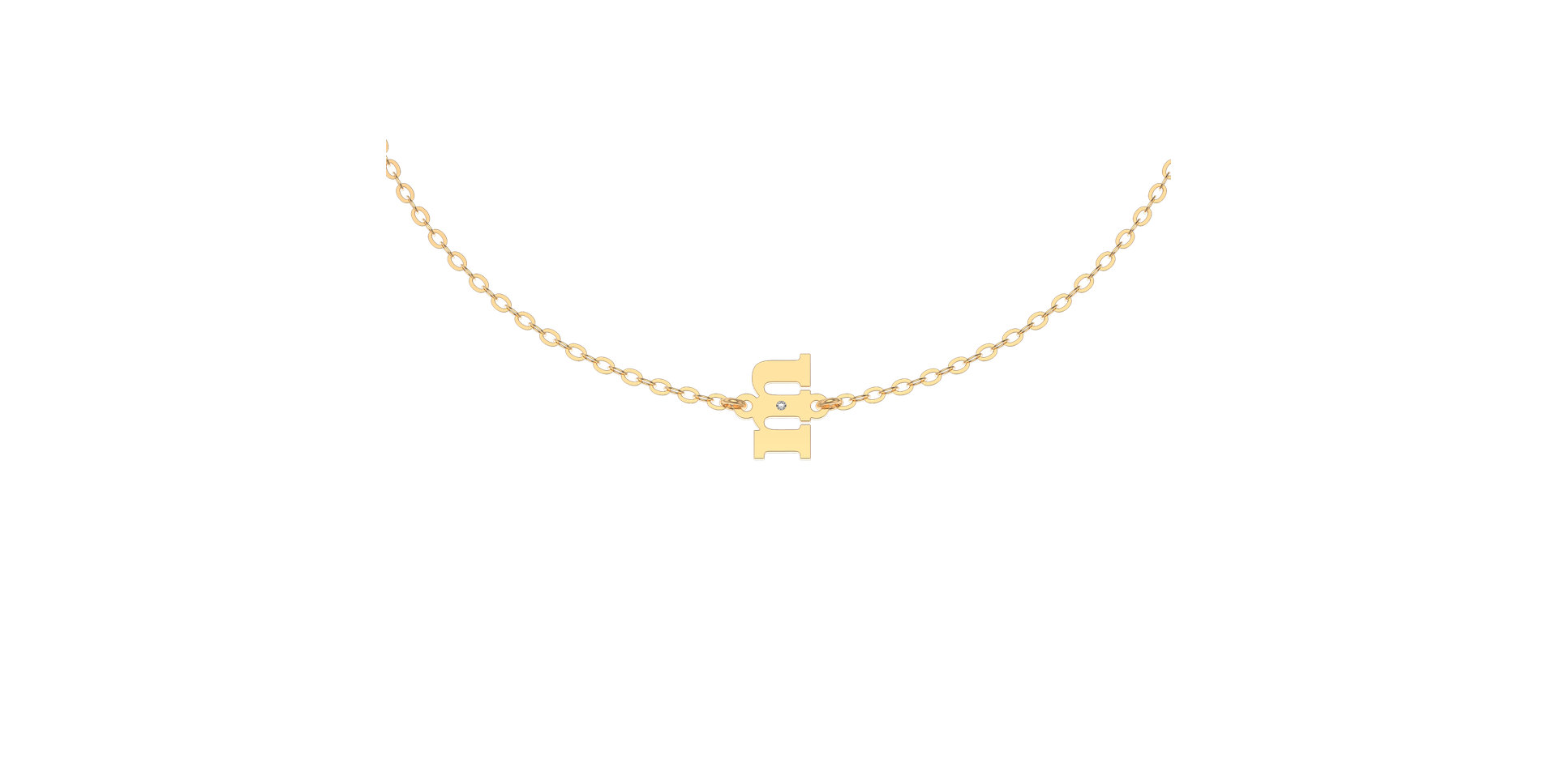 Diamond bracelet Classic Little M