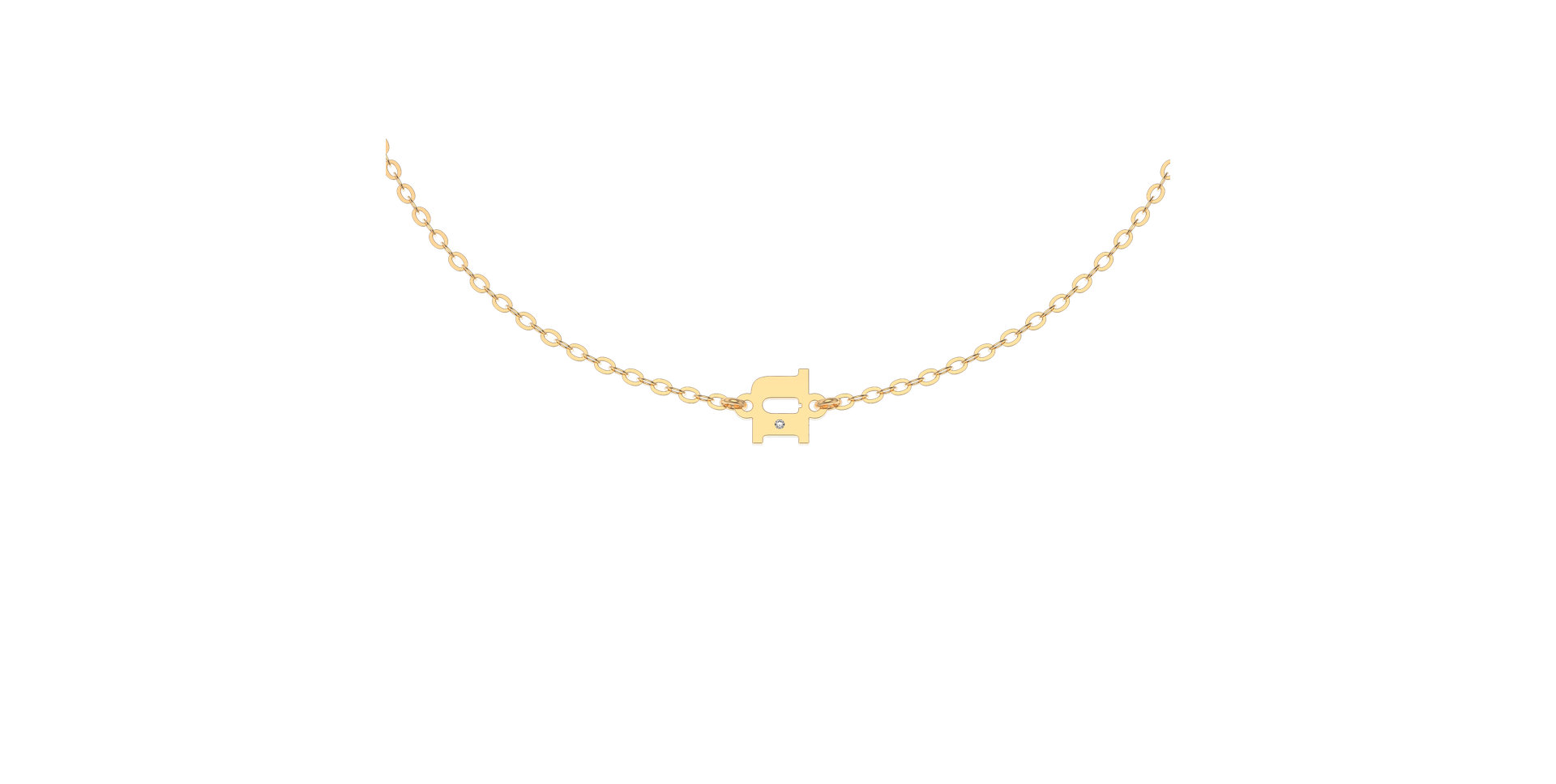 Diamond bracelet Classic Little N