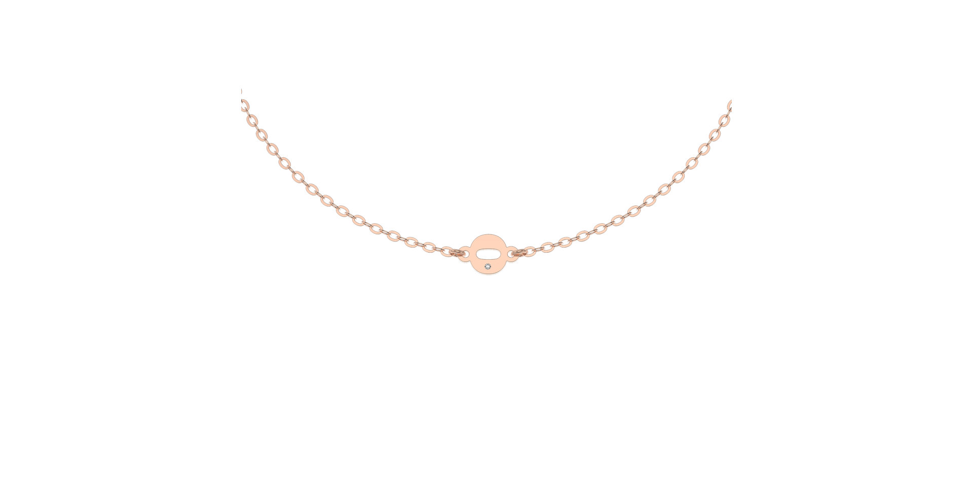 Diamond bracelet Classic Little O