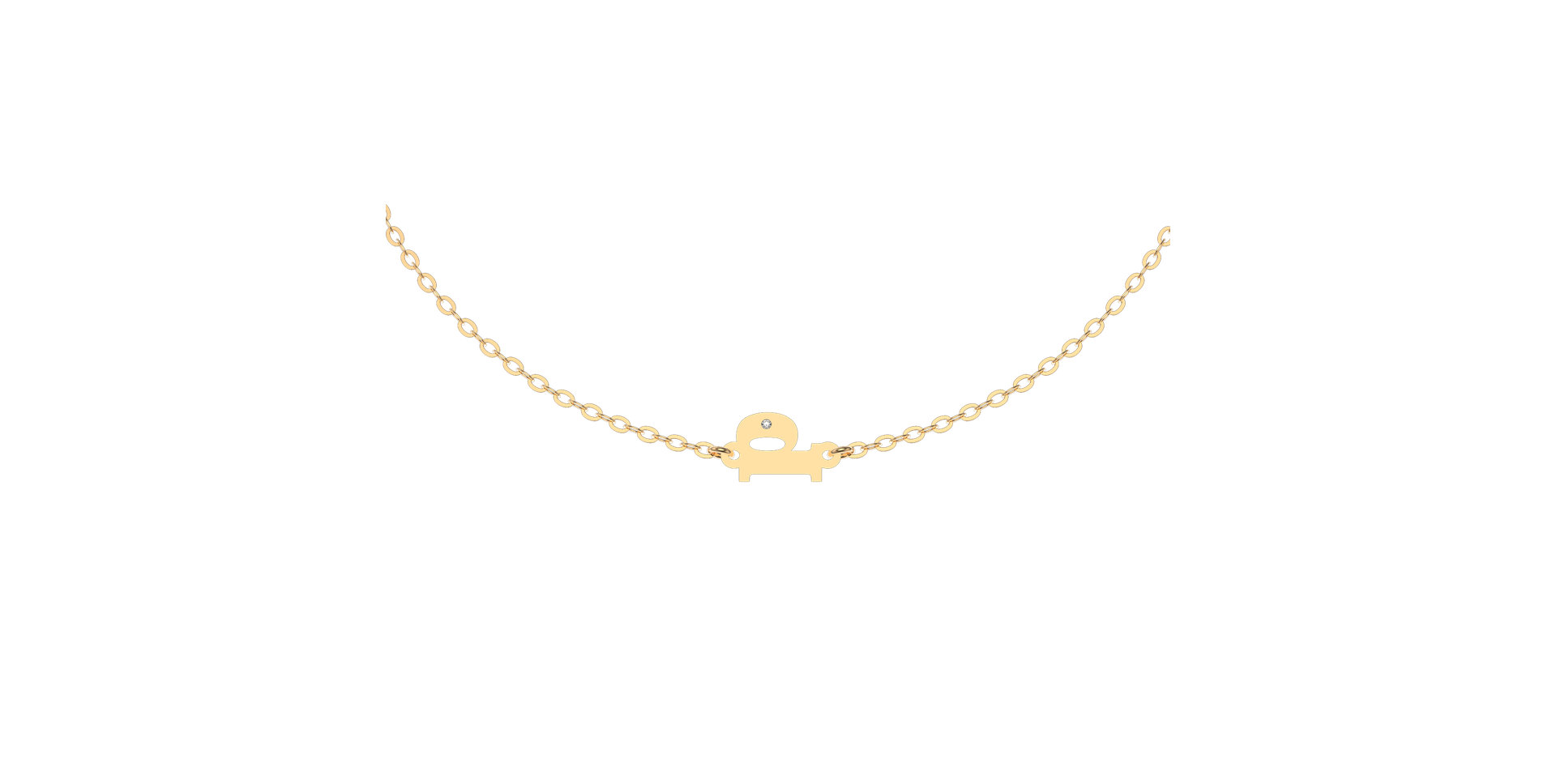 Diamond bracelet Classic Little P