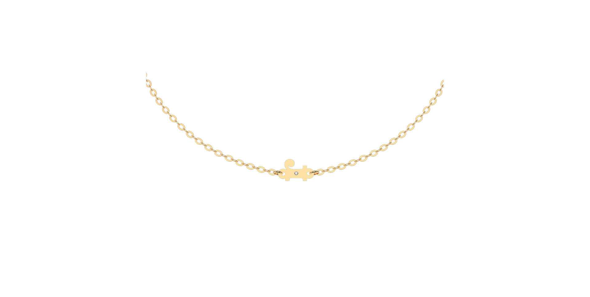 Diamond bracelet Classic Little R