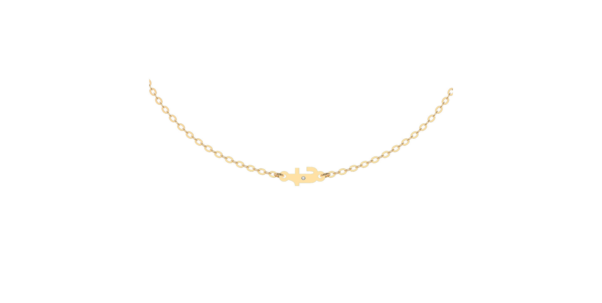 Diamond bracelet Classic Little T