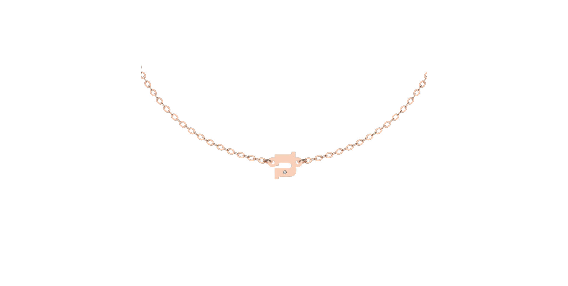 Diamond bracelet Classic Little U