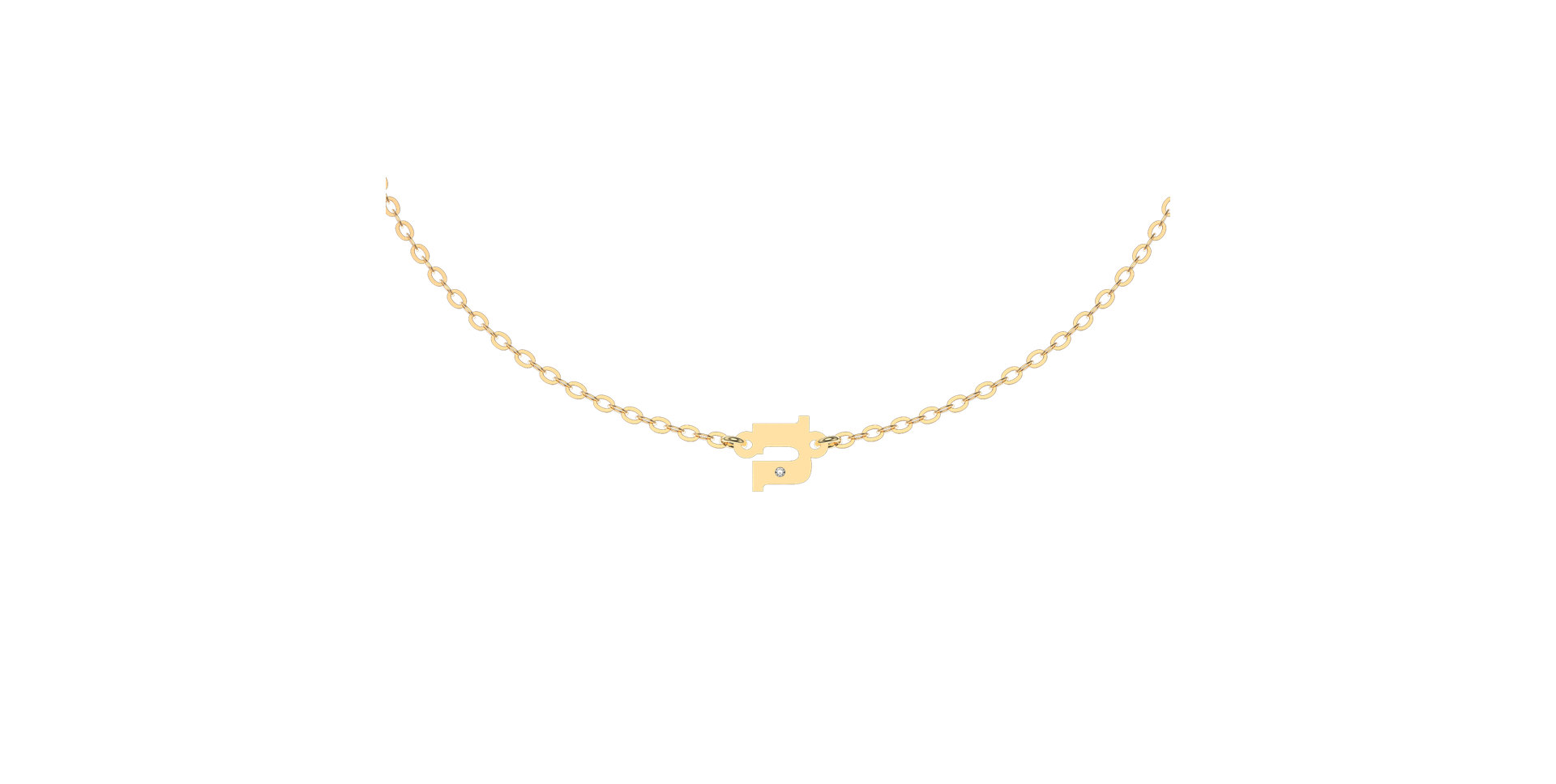 Diamond bracelet Classic Little U