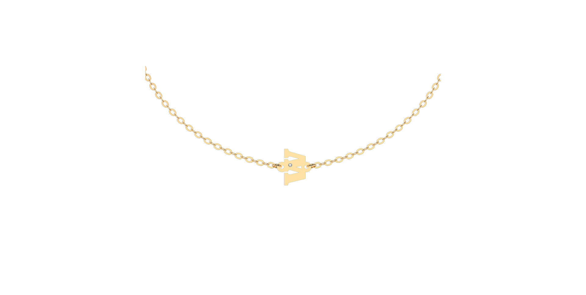 Diamond bracelet Classic Little W