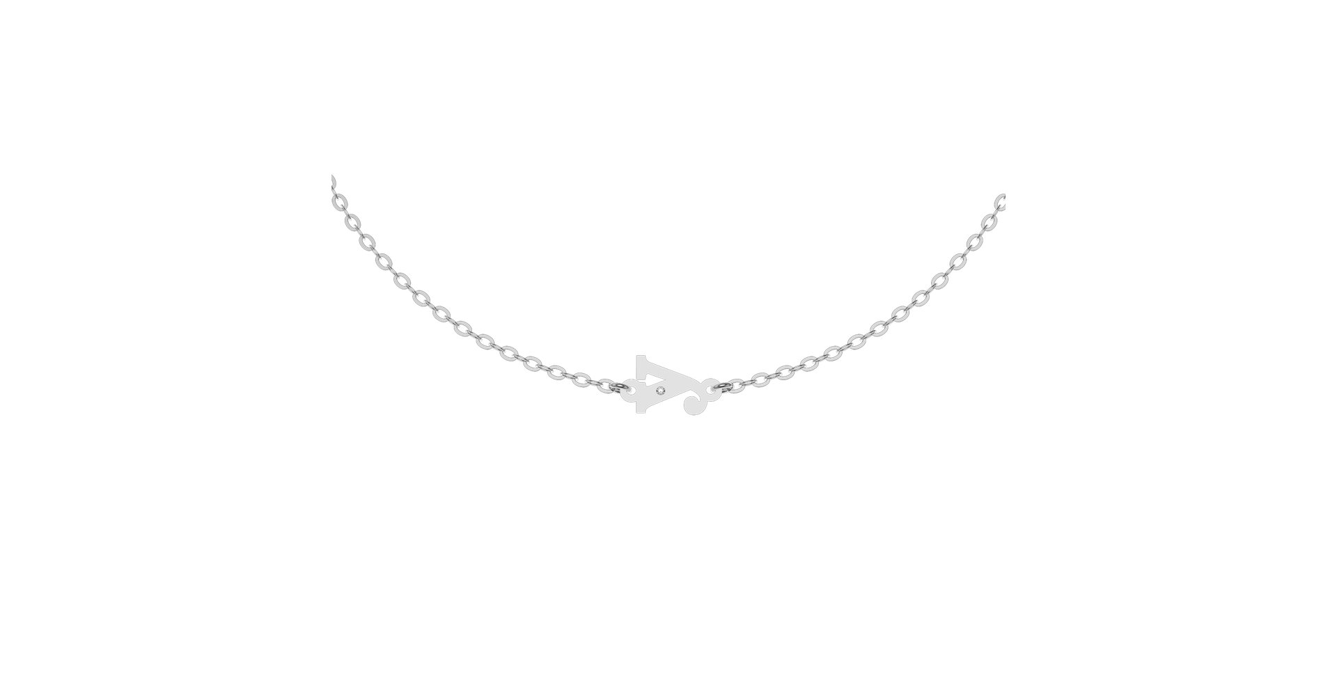 Diamond bracelet Classic Little Y