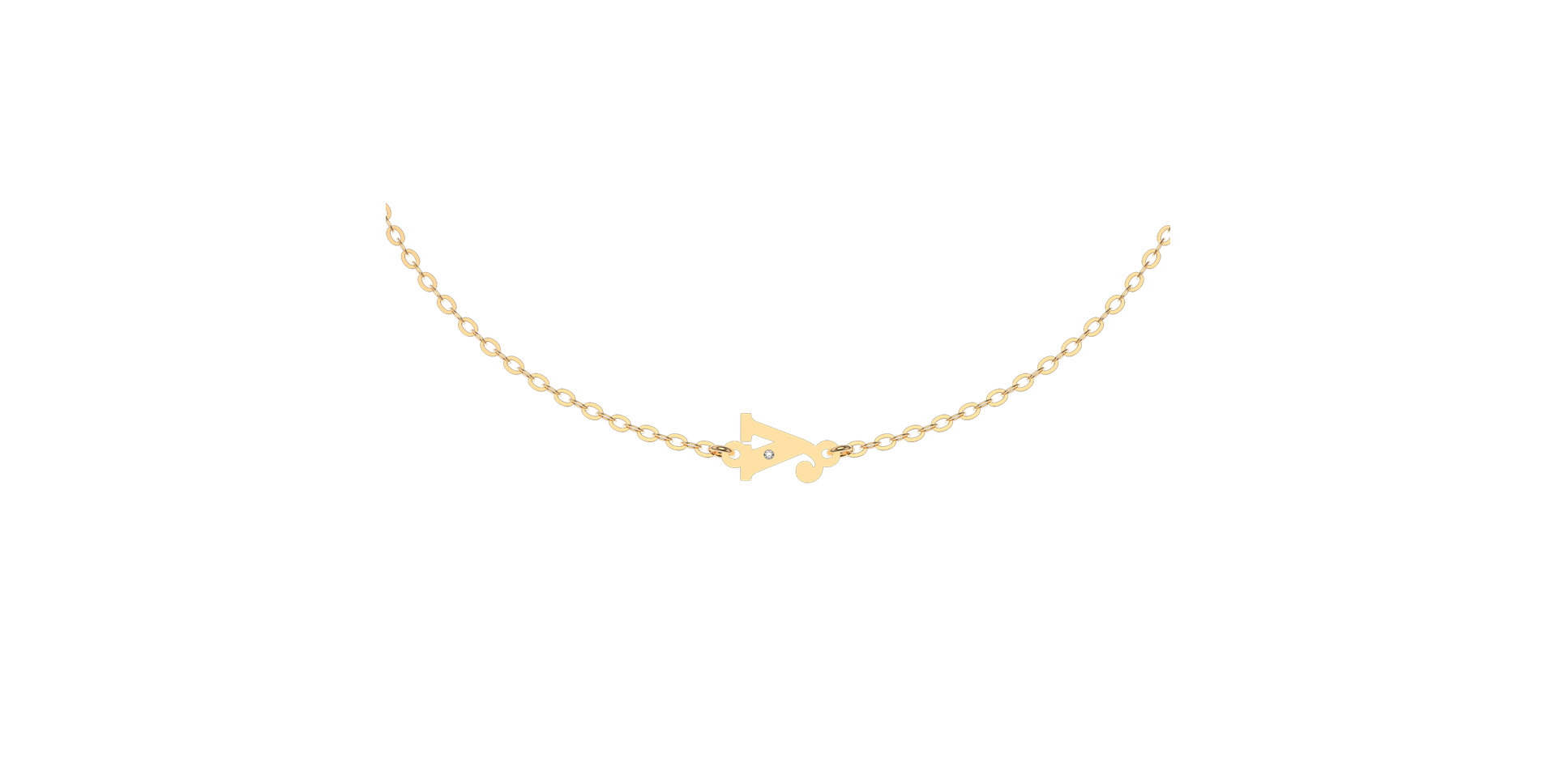 Diamond bracelet Classic Little Y