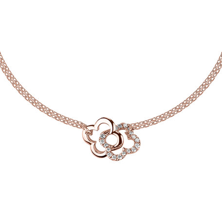 Diamond bracelet Glamour Flowers