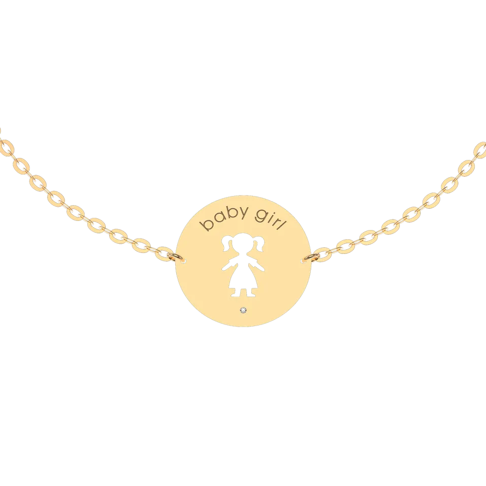 Diamond bracelet Baby Girl