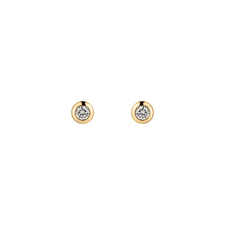 Diamond earrings Sparkling Dots