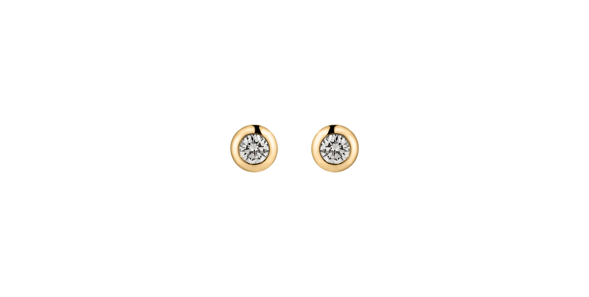 Diamond earrings Sparkling Drops