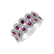 Diamond ring with Ruby Clementine2