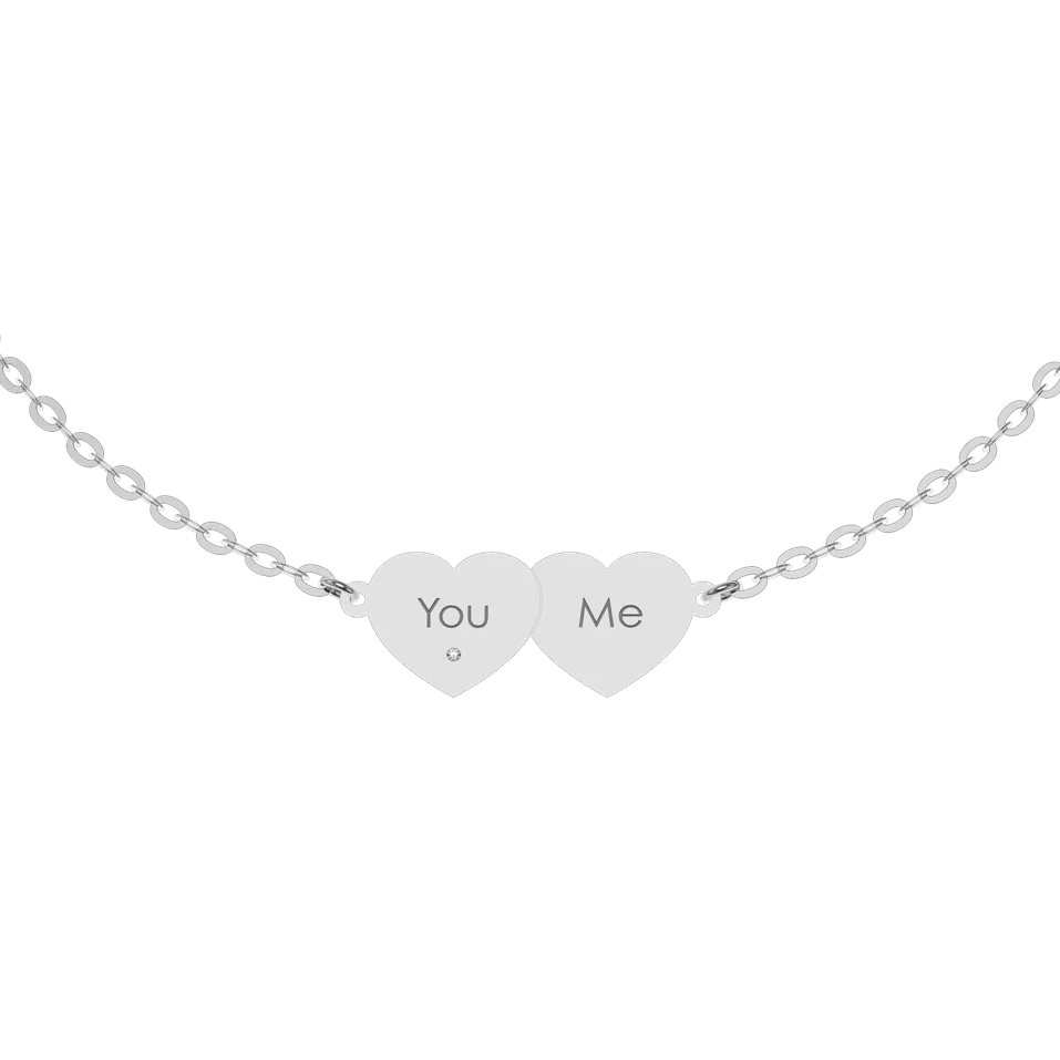Diamond bracelet You & Me