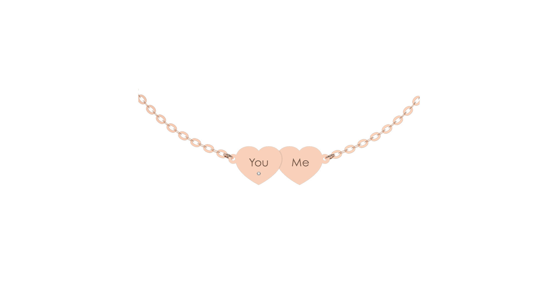 Diamond bracelet You & Me