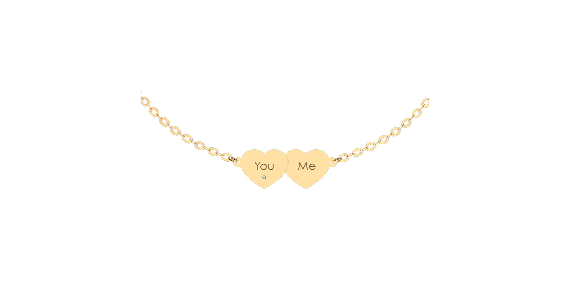 Diamond bracelet You & Me