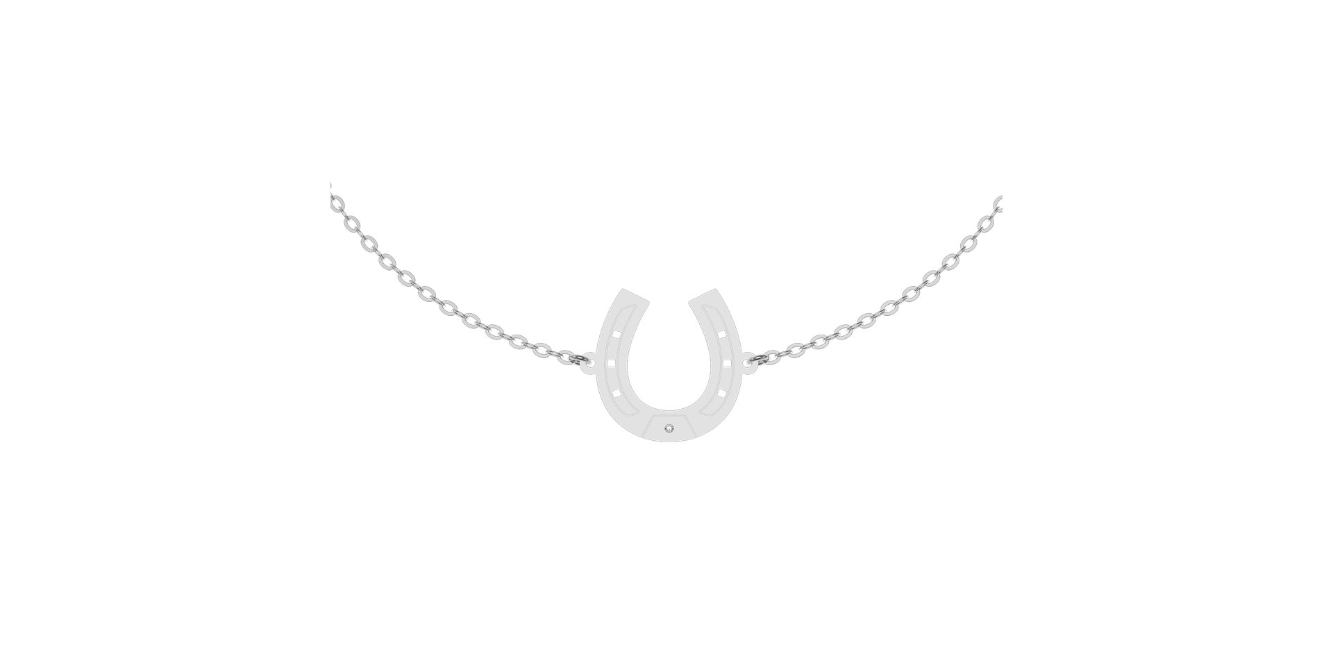 Diamond bracelet Horseshoe