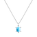 Diamond necklace with Turquoise Marvelous Turtle2