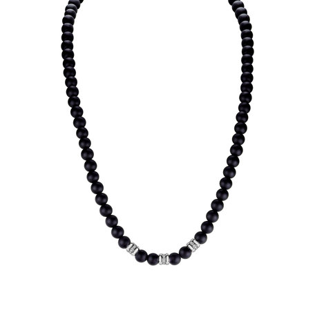 Diamond necklace with Agate Isolda