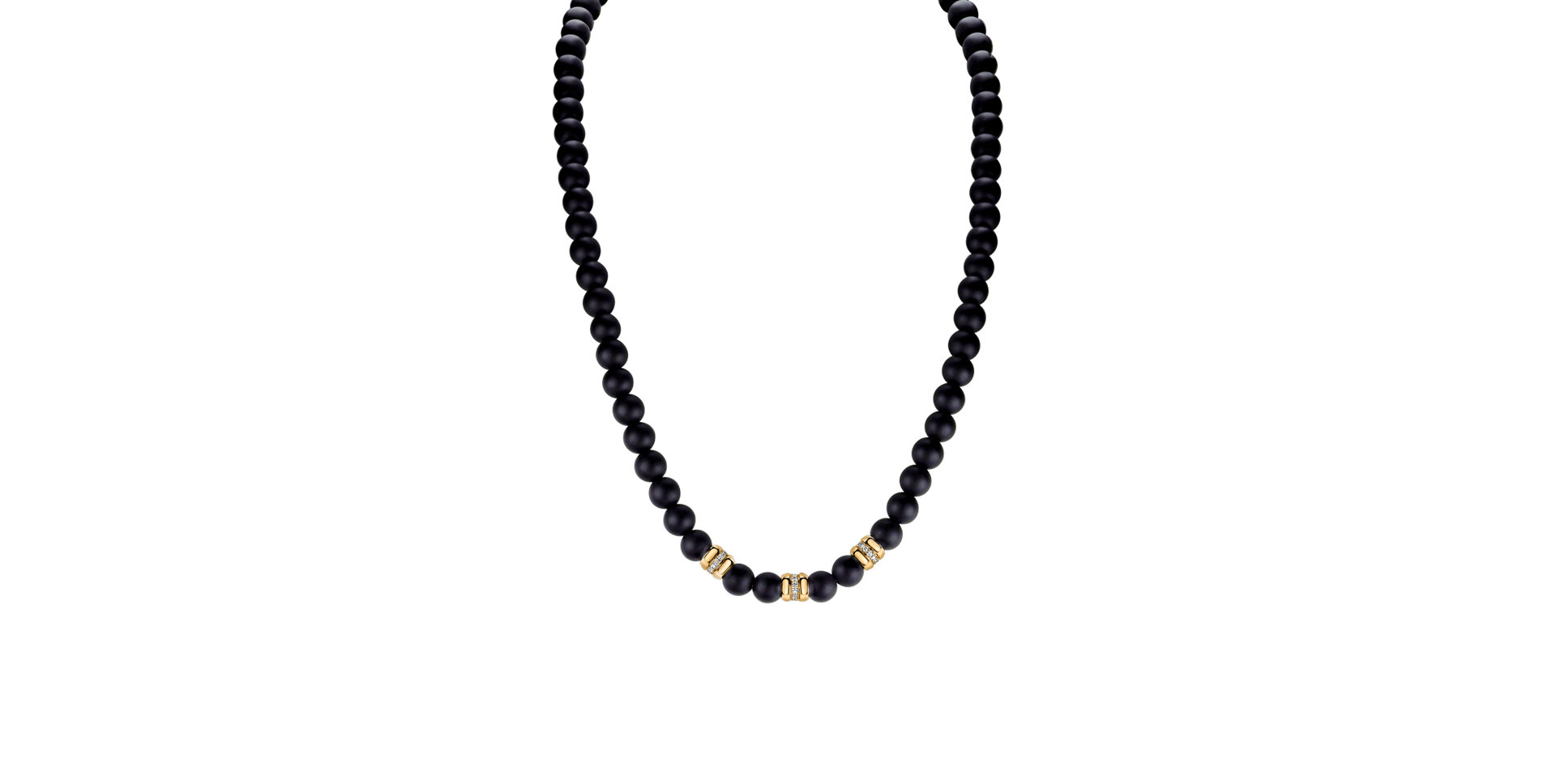 Diamond necklace with Agate Isolda